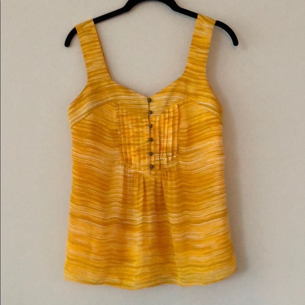 Yellow Banana Republic Tank